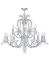Livex Lighting Discontinued Livex Serafina 10-light + 5-light Bn Chandelier