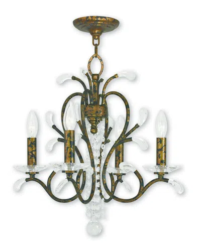Livex Lighting Discontinued Livex Serafina 4-light Vbr Mini Chandelier