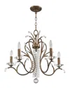 Livex Lighting Discontinued Livex Serafina 5-light Vbr Chandelier