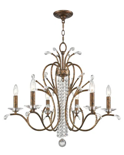 Livex Lighting Discontinued Livex Serafina 6-light Vbr Chandelier