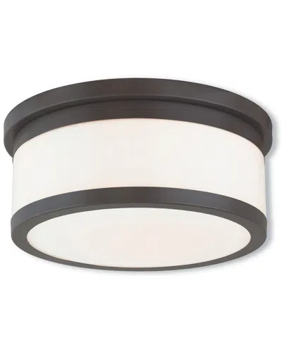 Livex Lighting Discontinued Livex Stafford 3-light Bronze Ceiling Mount