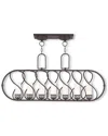 Livex Lighting Discontinued Livex Westfield 7-light Olde Bronze Linear Chandelier
