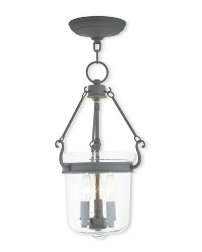 Livex Lighting Discontinued Livex Winchester 3-light Bronze Pendant