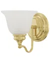 Livex Lighting Essex 1-light Polished Brass Bath-light