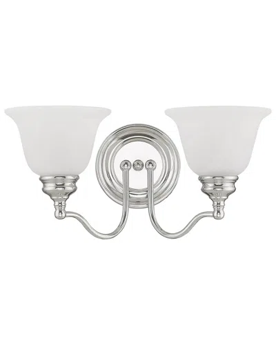 Livex Lighting Essex 2-light Polished Chrome Bath-light In Metallic
