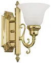 Livex Lighting French Regency 1-light Polished Brass Bath-light