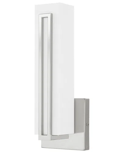 Livex Lighting Fulton 10w Led Polished Chrome Ada Wall Sconce In Animal Print