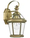 Livex Lighting Georgetown 1-light Ab Outdoor Wall Lantern