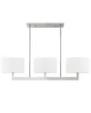 Livex Lighting Hayworth 3 Light Bn Linear Chandelier