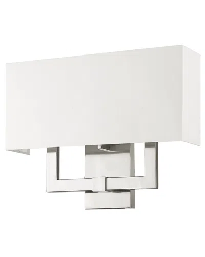 Livex Lighting Hollborn 3-light Brushed Nickel Wall Sconce
