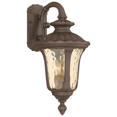 Livex Lighting Imperial 22" High 3-light Bronze Outdoor Wall Lantern