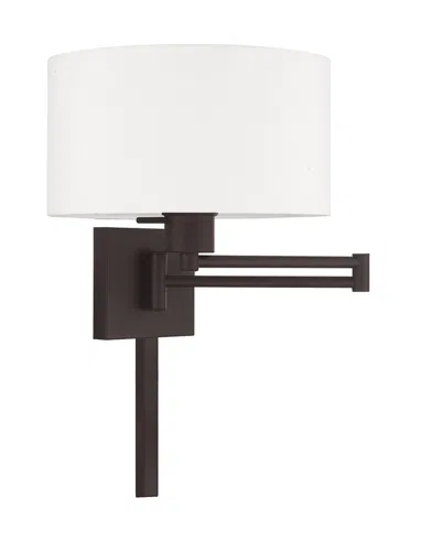 Livex Lighting Livex 1 Lt Bronze Swing Arm Wall Lamp