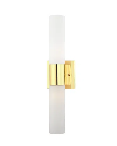 Livex Lighting Livex Aero 2 Lt Polished Brass Ada Bath Vanity
