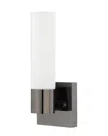 Livex Lighting Livex Aero 1 Lt Black Chrome Ada Wall Sconce