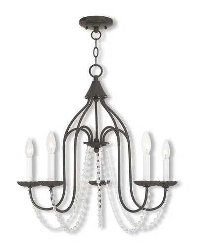 Livex Lighting Livex Alessia 5-light English Bronze Chandelier