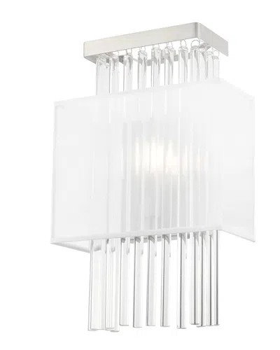 Livex Lighting Livex Alexis 1 Lt Brushed Nickel Ada Wall Sconce
