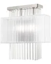 Livex Lighting Livex Alexis 2 Lt Brushed Nickel Ada Wall Sconce