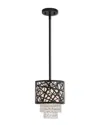 Livex Lighting Livex Allendale 1 Lt Bz Mini Pendant In Black