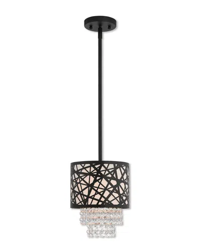 Livex Lighting Livex Allendale 1 Lt Bz Mini Pendant In Black