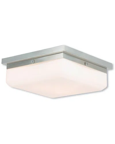 Livex Lighting Livex Allure 3-light Bn Wall Sconce/ceiling Mount In Green