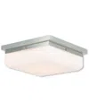 Livex Lighting Livex Allure 3-light Bn Wall Sconce/ceiling Mount In Multi