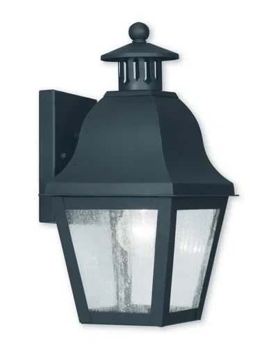 Livex Lighting Livex Amwell 1-light Black Outdoor Wall Lantern