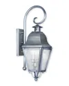 Livex Lighting Livex Amwell 2-light Vpw Outdoor Wall Lantern In Gray