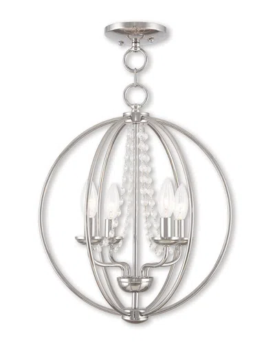 Livex Lighting Livex Arabella 3-light Ch Mini Chandelier/ceiling Mount