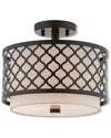 Livex Lighting Livex Arabesque 2 Light Ebz Ceiling Mount