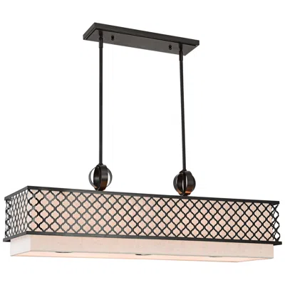 Livex Lighting Livex Arabesque 39 3/4" Wide Bronze Kitchen Island Light Pendant