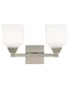 Livex Lighting Livex Aragon 2 Lt Brushed Nickel Bath Vanity