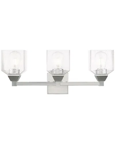 Livex Lighting Livex Aragon 3 Lt Polished Chrome Bath Vanity