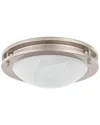 Livex Lighting Livex Ariel 2-light Brushed Nickel Ceiling Mount