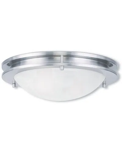 Livex Lighting Livex Ariel 2-light Brushed Nickel Ceiling Mount