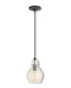 Livex Lighting Livex Art Glass 1-light English Bronze Mini Pendant