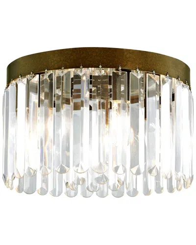 Livex Lighting Livex Ashton 4-light Palatial Bronze Ceiling Mount In Multi