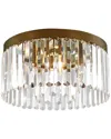 Livex Lighting Livex Ashton 5-light Palatial Bronze Ceiling Mount In Multi