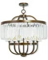 Livex Lighting Livex Ashton 6-light Palatial Bronze Chandelier