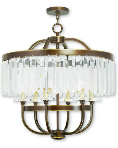Livex Lighting Livex Ashton 6-light Palatial Bronze Chandelier