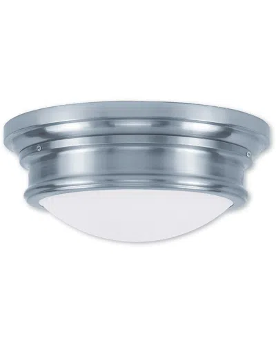 Livex Lighting Livex Astor 3-light Brushed Nickel Ceiling Mount