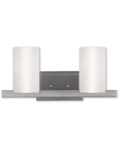 Livex Lighting Livex Astoria 2-light Brushed Nickel Bath-light