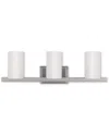 Livex Lighting Livex Astoria 3-light Brushed Nickel Bath-light