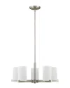 Livex Lighting Livex Astoria 5-light Brushed Nickel Chandelier