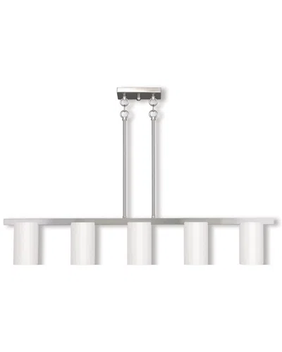 Livex Lighting Livex Astoria 5-light Brushed Nickel Chandelier
