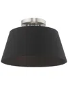Livex Lighting Livex Belclaire 1 Light Brushed Nickel Ceiling Mount