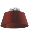 Livex Lighting Livex Belclaire 1-light Brushed Nickel Ceiling Mount