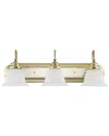 Livex Lighting Livex Belmont 3-light Pb & Polished Chrome Bath-light
