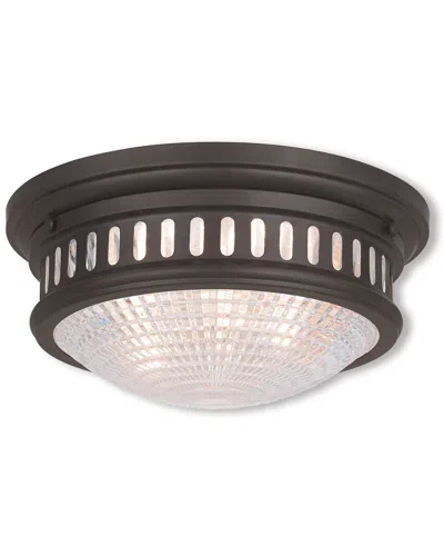 Livex Lighting Livex Berwick 2-light Bronze Ceiling Mount