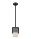 Livex Lighting Livex Braddock 1 Lt Bronze Mini Pendant