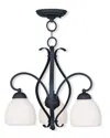 Livex Lighting Livex Brookside 3-light Black Chandelier